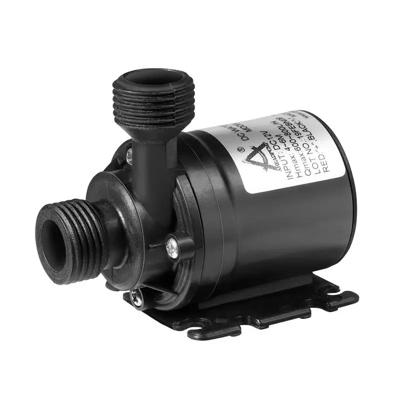 800L/H 5m DC 12V Quarter-threaded Submersible Pump High Pressure Diaphragm Low Noise Submersibles Water Pump Pool Accessories