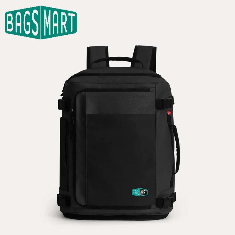 

BAGSMAR 15,6-дюймовый рюкзак для ноутбука, мужские рюкзаки большой емкости, многофункциональный багаж, водонепроницаемая расширенная сумка для деловой поездки