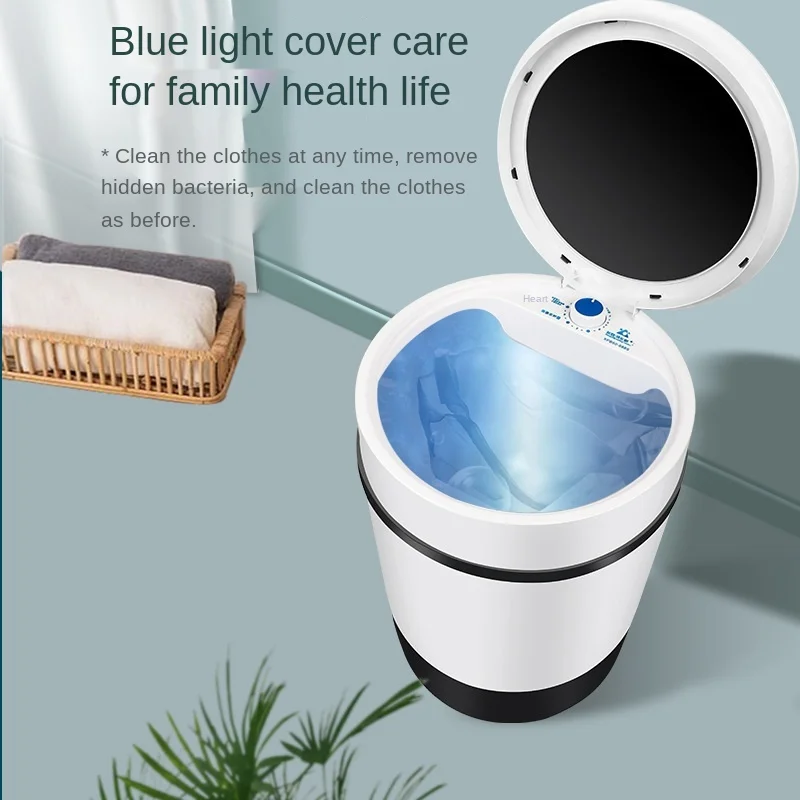 Electric Mini Portable Top Open Washing Machine with Large Capacity Household Use Dual-use Simple Design