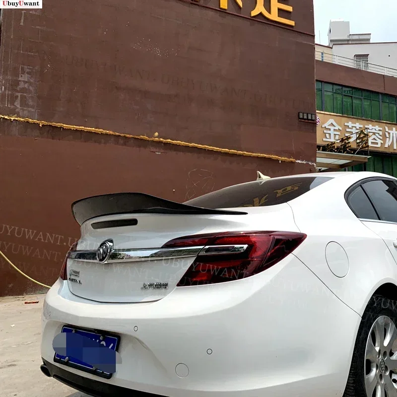 For Buick Regal GS Opel Insignia Spoiler 2014-2016 Year Vauxhall Real Carbon Fiber Rear Wing Sport Accessories Body Kit