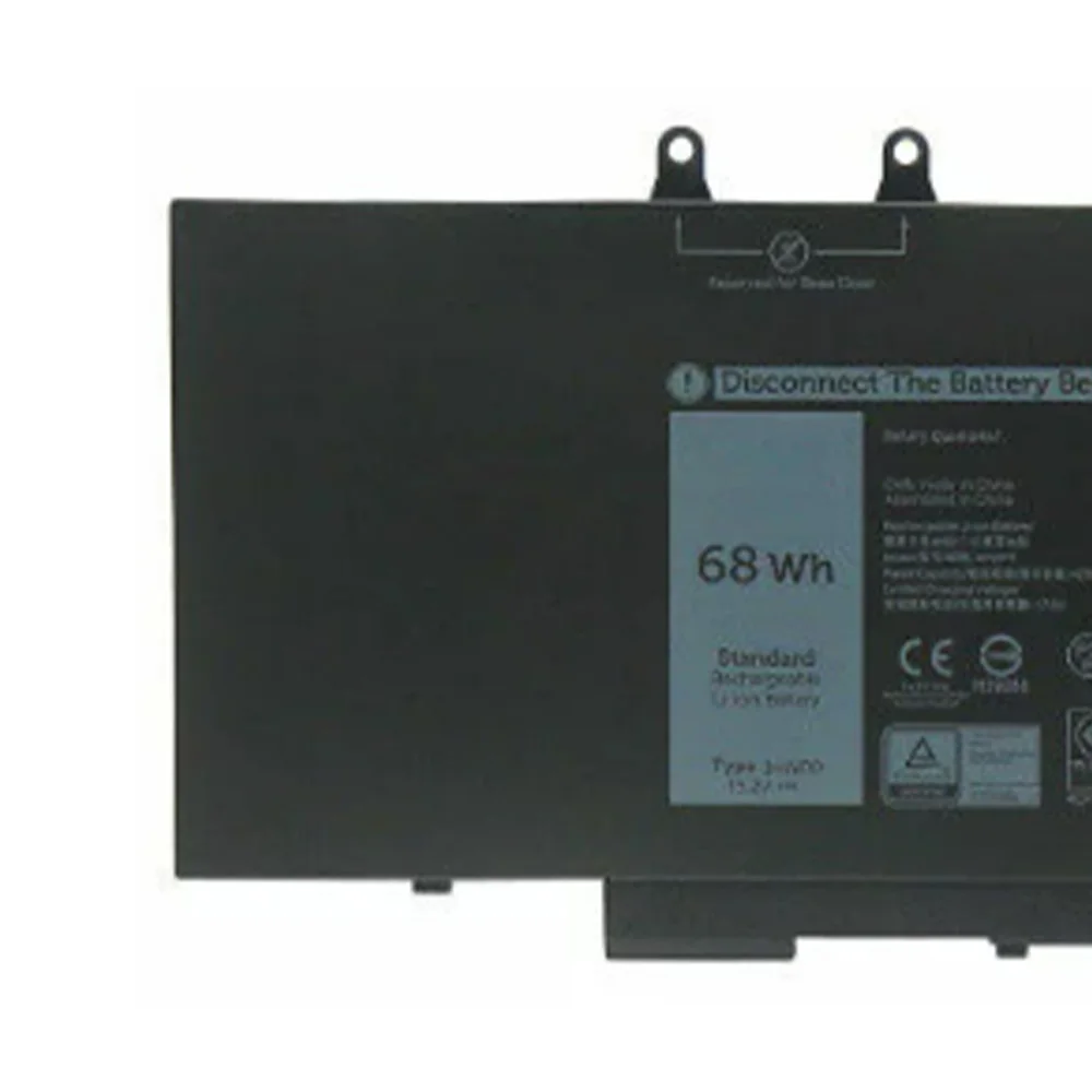 3HWPP 15.2V 68Wh Genuine Original Laptop Battery For Dell Latitude 5501/11 5401/11 For Precision 3541 Workstation (P80F003) 3551