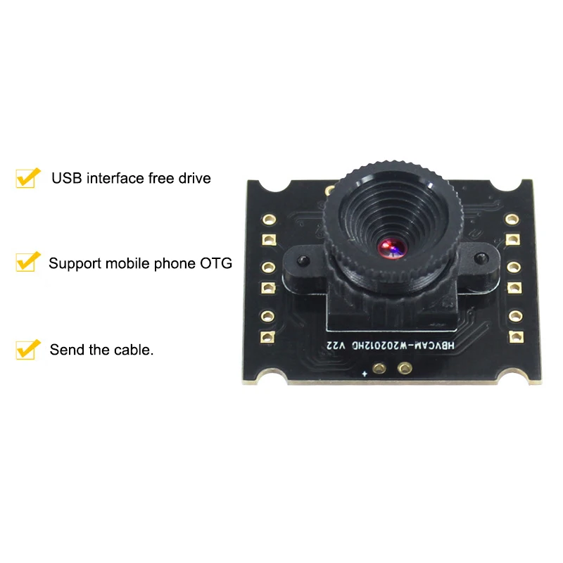 BAAY USB Camera Module OV9726 CMOS 1MP 50 Degree Lens USB IP Camera Module For Window Android And Linux System