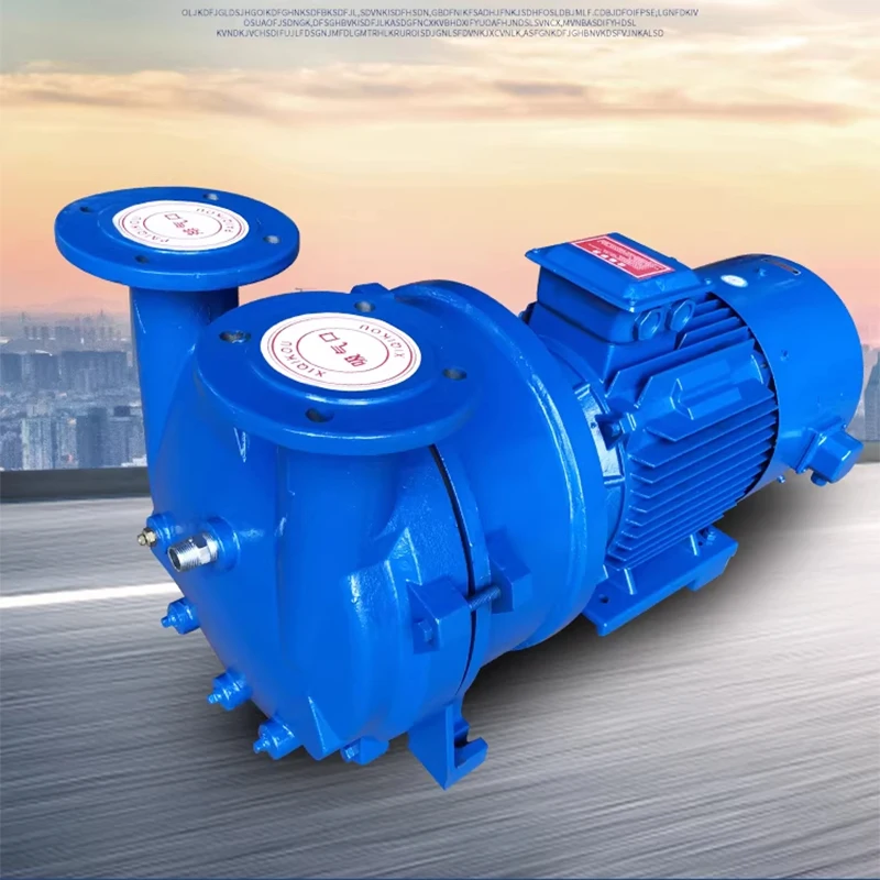 3300Pa Water Ring Vacuum Pump: Industrial-Grade High-Vacuum Water Circulation, Suitable for Evacuating Gases and Hum(Customized)