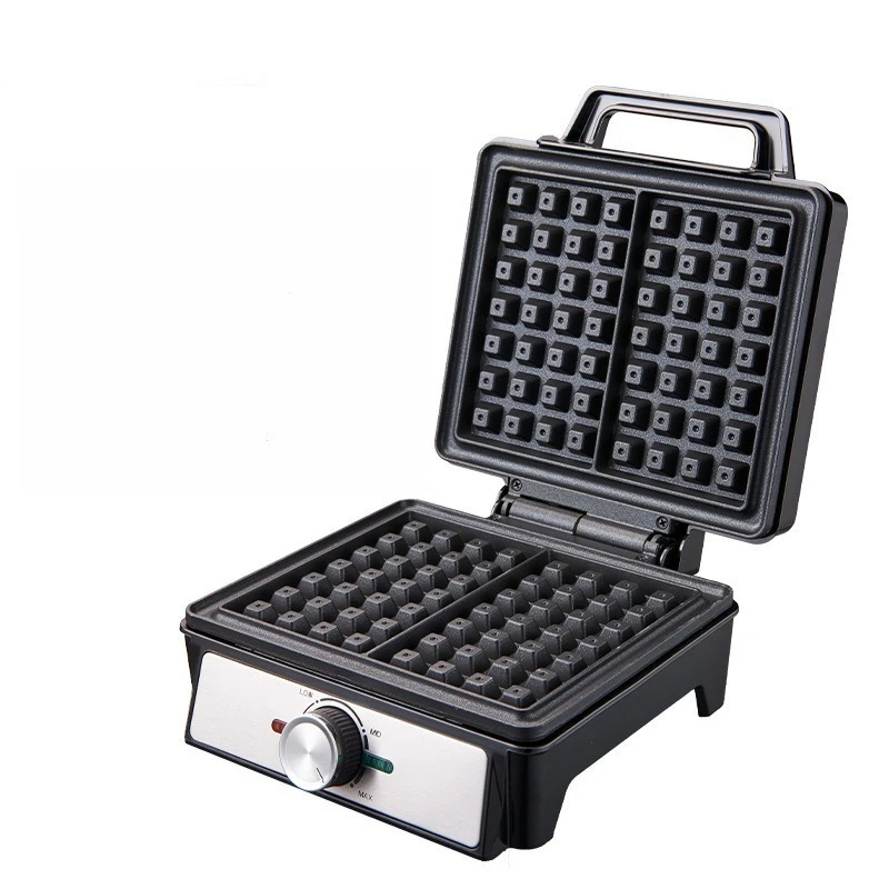 eu standard household waffle maker sandwich machine adjustable temperature breakfast griddle