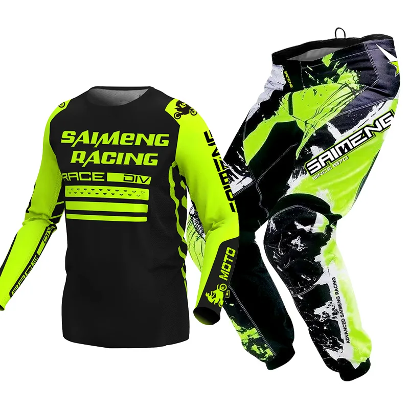 

motocross gear set mountain Downhill MX ATV Jersey Pant racing suit Mens Kits Women's Enduro Dirt Bike Combo Trail