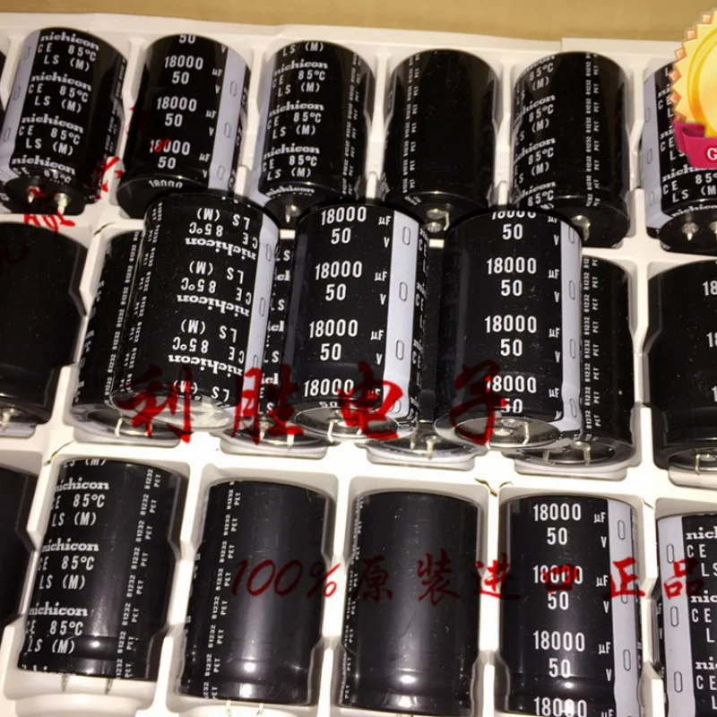 1PCS 18000UF 50V Nikon electrolytic capacitor 50V 18000UF 35X50 LS 85 degrees