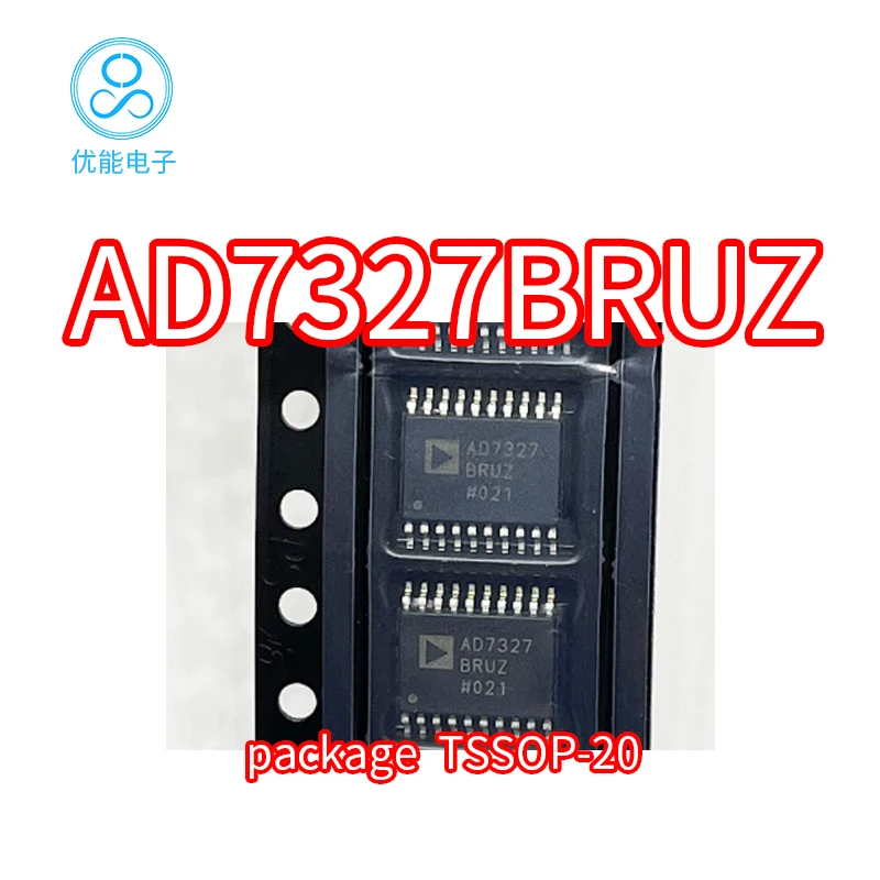 

AD7327BRUZ packaged TSSOP20 AD7327 AD7327BRU chip analog-to-digital converter