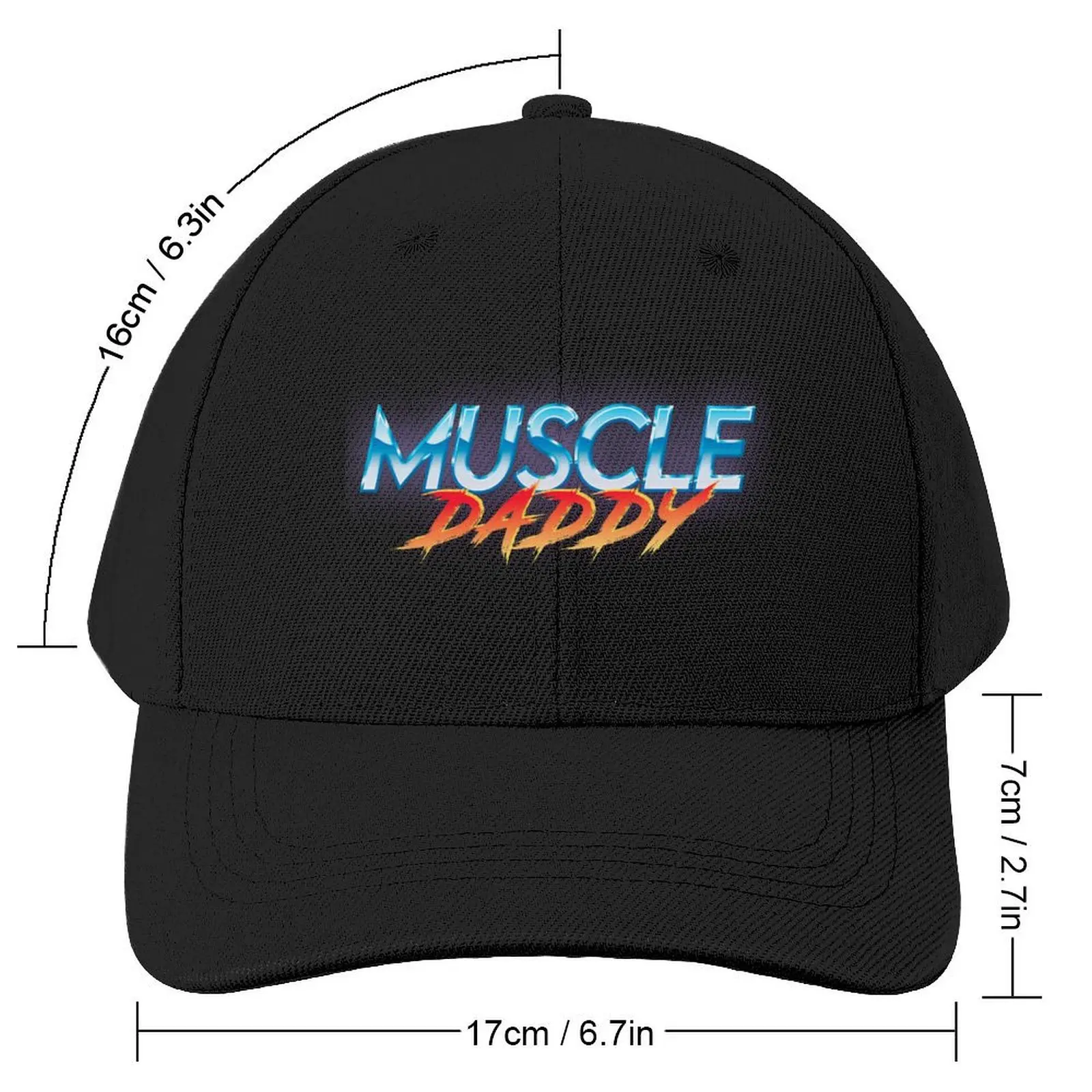 Muscle Daddy Baseball Cap Cosplay Hat Man For The Sun party Hat Women's Golf Clothing Men's