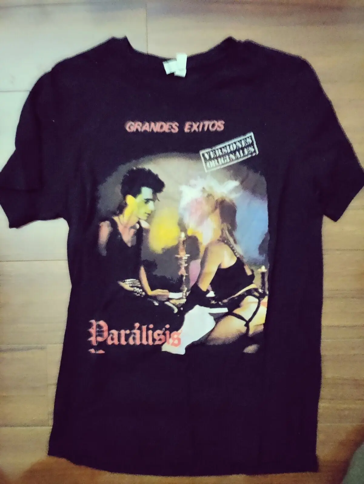 Paralisis Permanente T-Shirt PUNK GOTH Spanish long or short sleeves