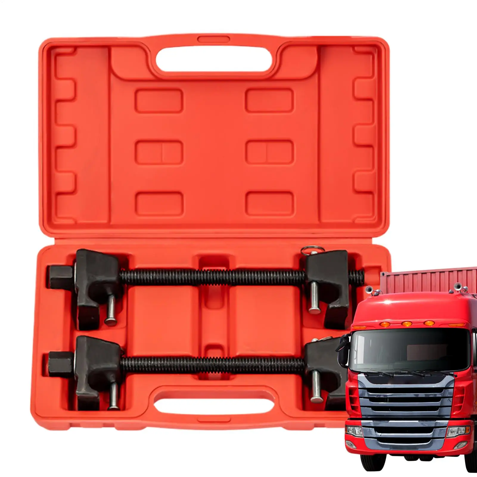 

2pcs Automotive Shock Spring Compression Repair Tool Strut Spring Compressor Tool for Automotive Maintenance tools