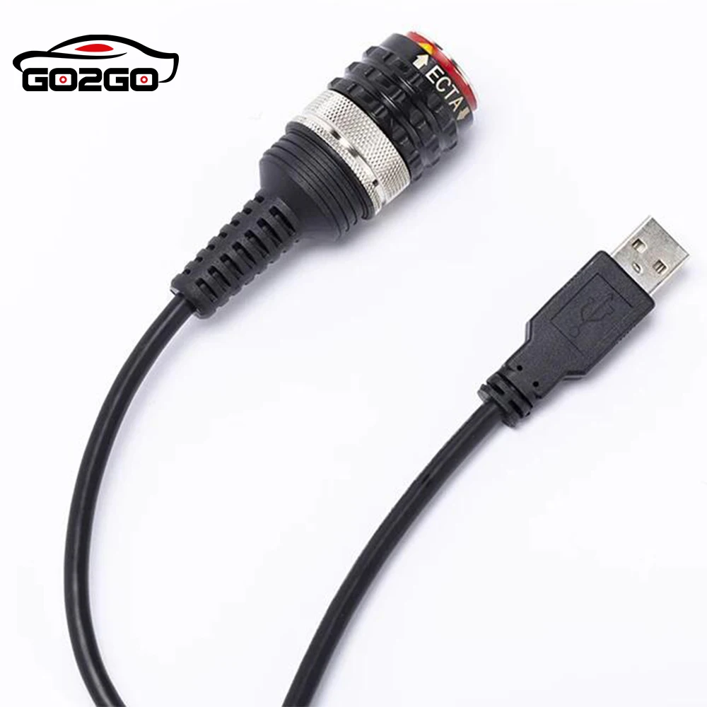 Vocom OBD2 Main Diagnostic USB Cable for Volvo 88890304 Interface Main Test Cable for Volvo Vocom 88890305 OBD-II Cable Vocom