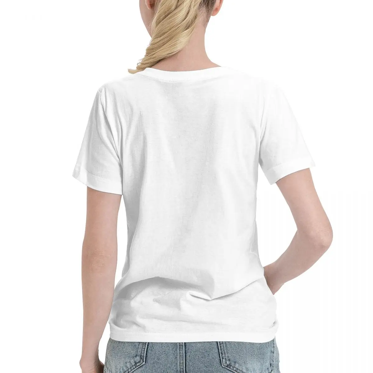 Washable Clifford The Big Red Dog Women's T-shirt Ootd Spring Autumn Top - view 4