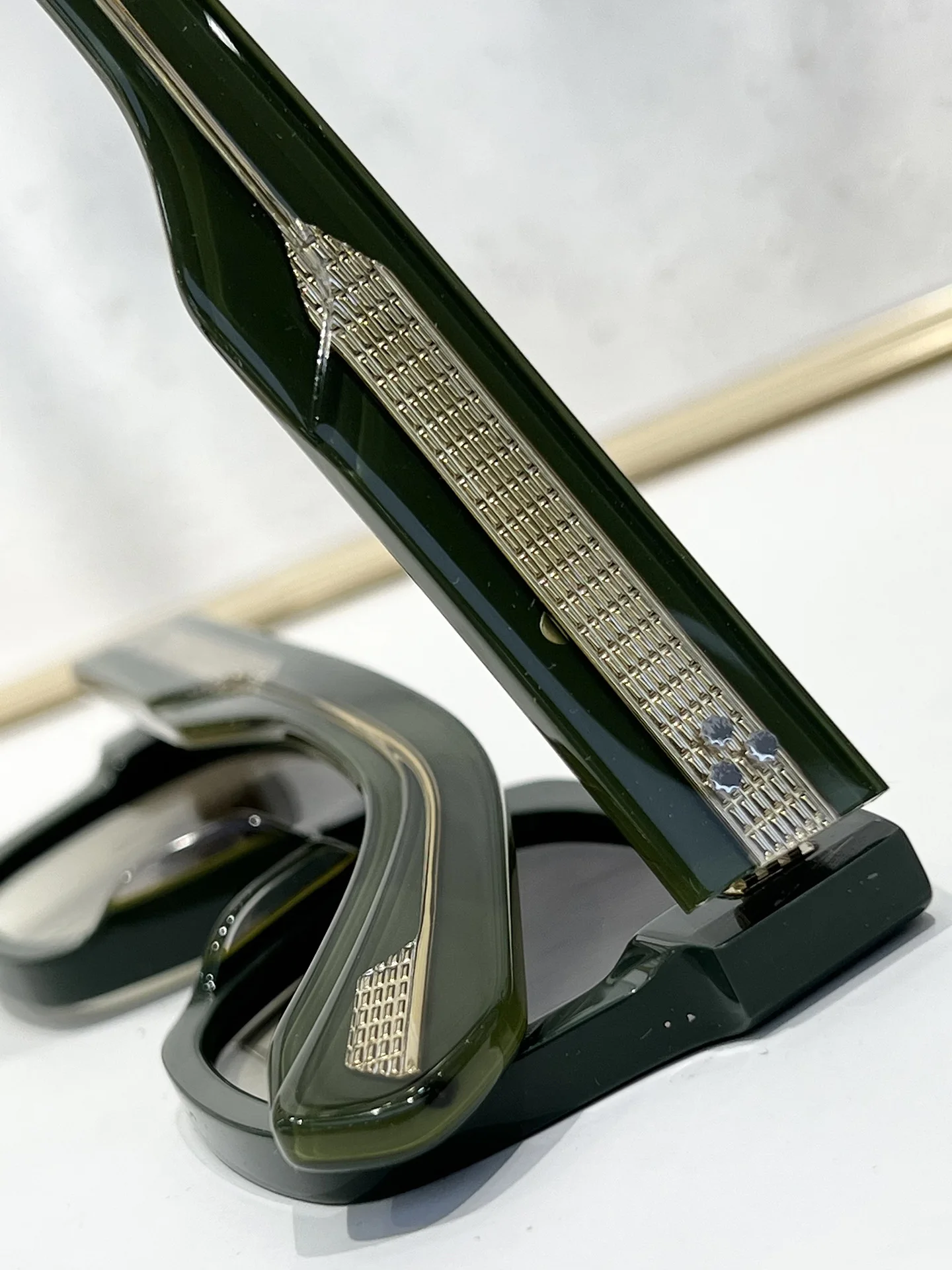 نظارات شمسية مربعة من JMM ENZO EPOXY مصممة من العلامة التجارية اليابانية السميكة مصنوعة يدويًا من الأسيتات الكلاسيكية Uv400