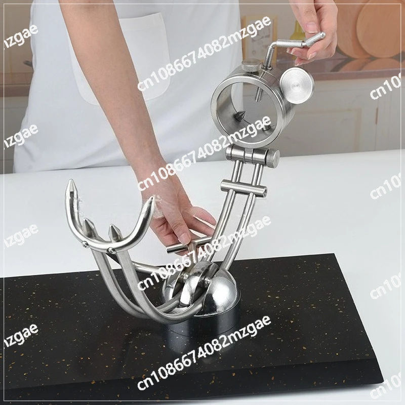 

Высококачественный мраморный вращающийся на 360 градусов инструмент в подарок, Испания, Испания, 5J, держатель для ветчины, стойка, полка для дисплея, нержавеющая сталь