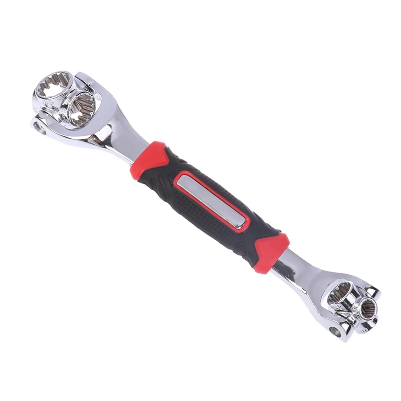 52 In 1 Tools Socket Works Universal Ratchet Spline Bolts Sleeve Rotation Hand Tools 360 Degree Multipurpose Tiger Wrench