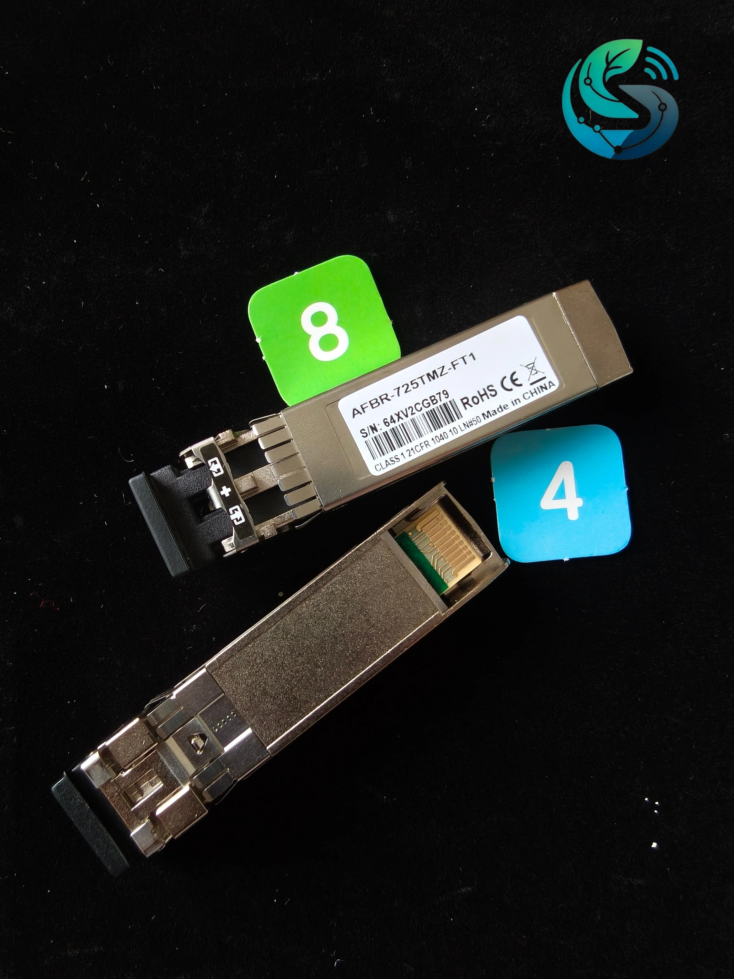 Original 25g SR Transceiver Sfp SFP28-25G-SR-G2 0W4GPP AFBR-725TMZ-FT1 850NM 25GB Optical Fiber Module 2