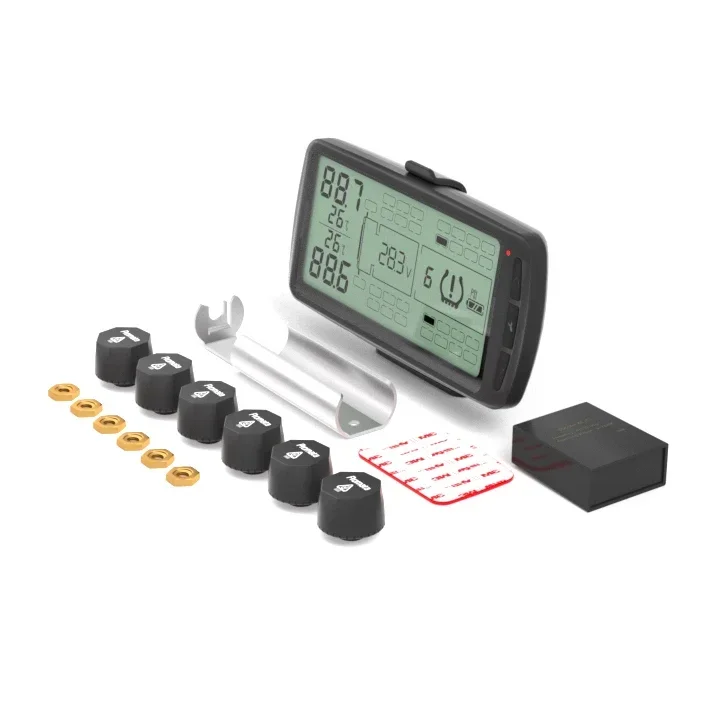 2026 Automatic Trailer Hook Drop Truck Tire Pressure Monitoring System (Tpms) Factory Wholesale Truck Tpms for Road-Trains