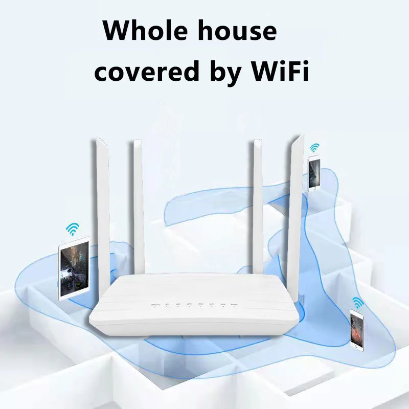 4G wifi router CPE SIM card Hotspot CAT4 32 users RJ45 WAN LAN wireless modem LTE router