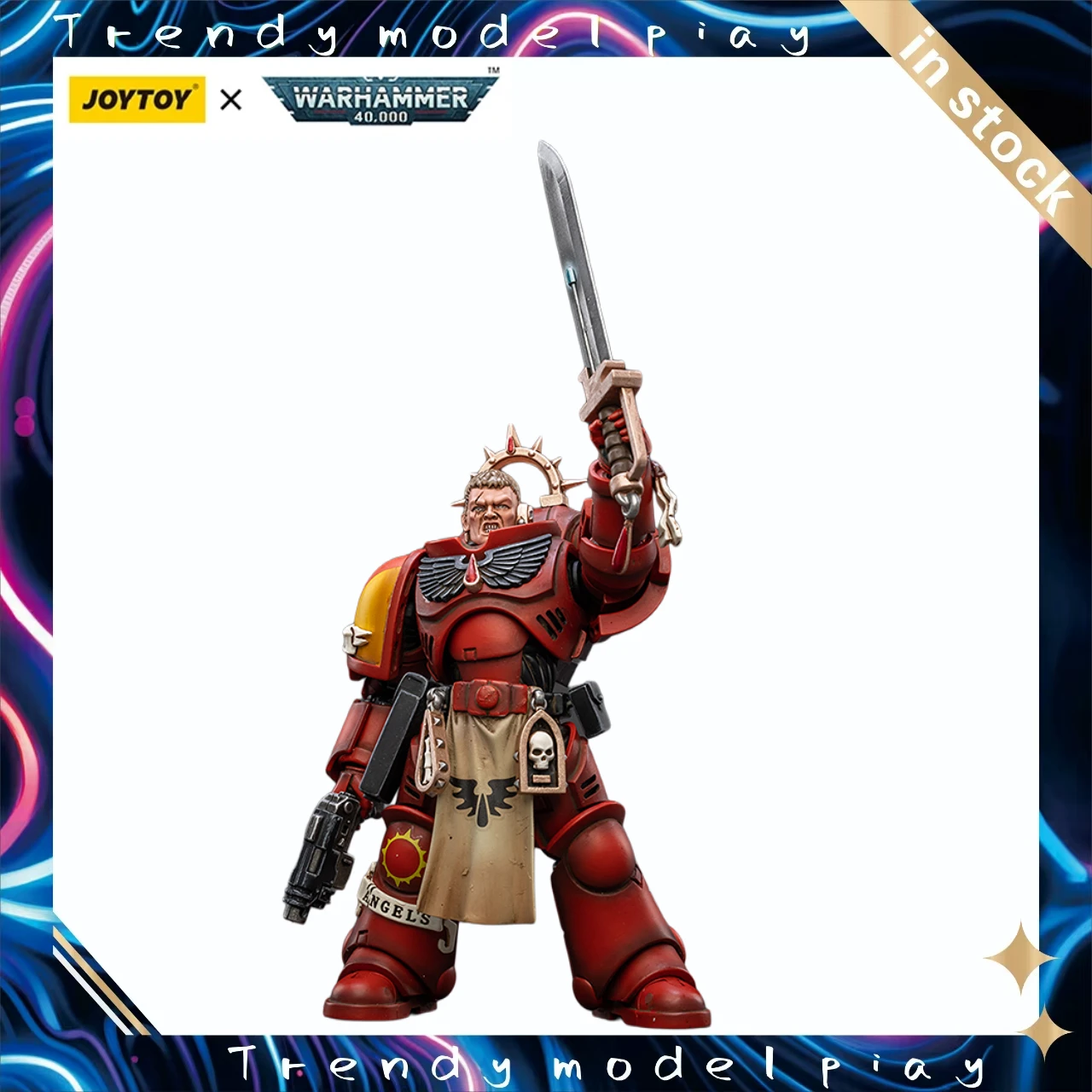 

In stock Original Warhammer 40K Primaris Lieutenant Tolmeron Figure Model Toys Gifts Collection Ornaments