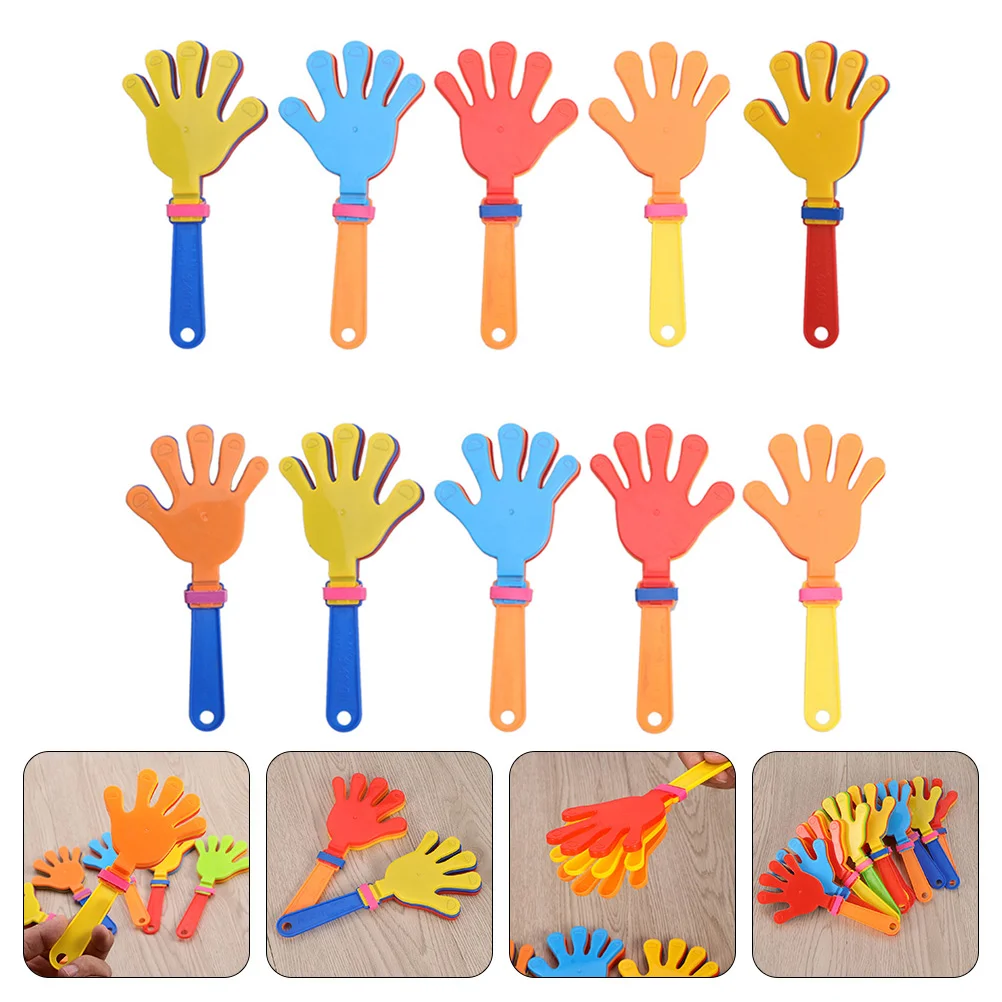 20 Pcs Toy Palm Clap Hand Noisemaker Cheering Tools Vocalize Sound Making Child