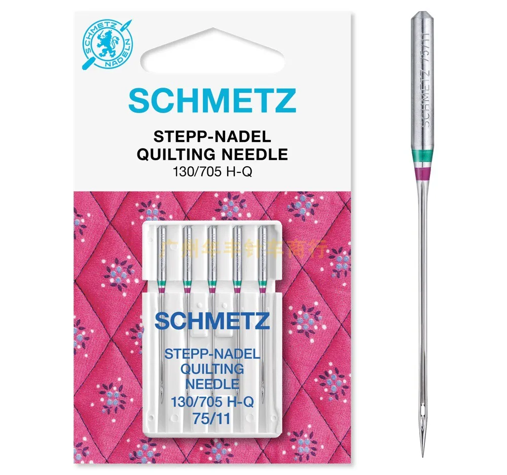 

5 шт. 1 пакет, немецкая бытовая швейная машина Schmetz, иглы для квилтинга, специальные иглы для лоскутного шитья