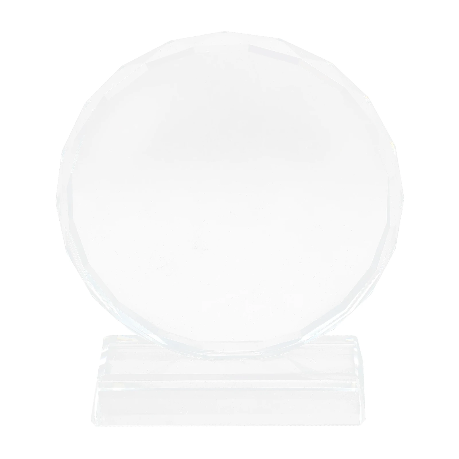 

Crystal Trophy Champion Blank Simple Mvp Award Clear Glass Trophies Transparent