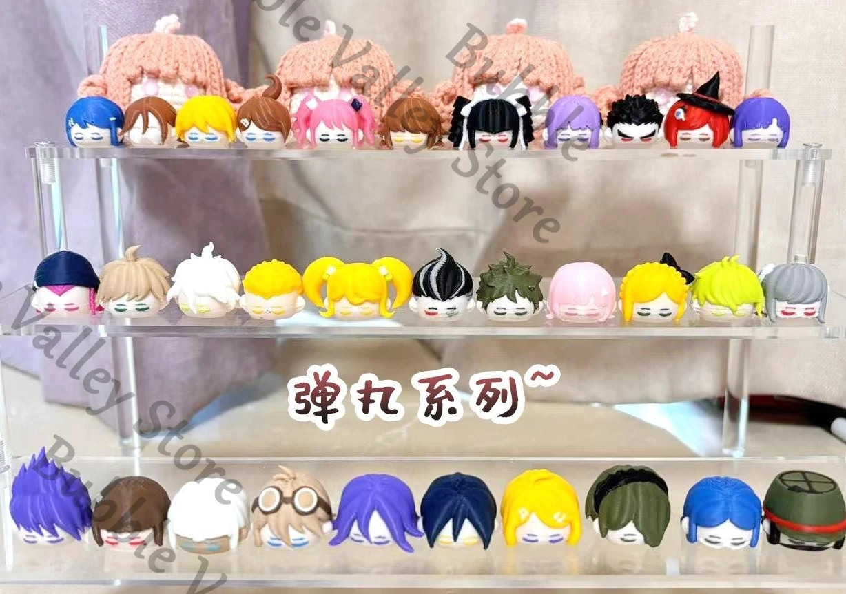 Anime Danganronpa Nagito Komaeda Kokichi Oma Toko Fukawa Cosplay 3D Printing Lying Down Figurine Cartoon Garage Kits Adorn Xmas