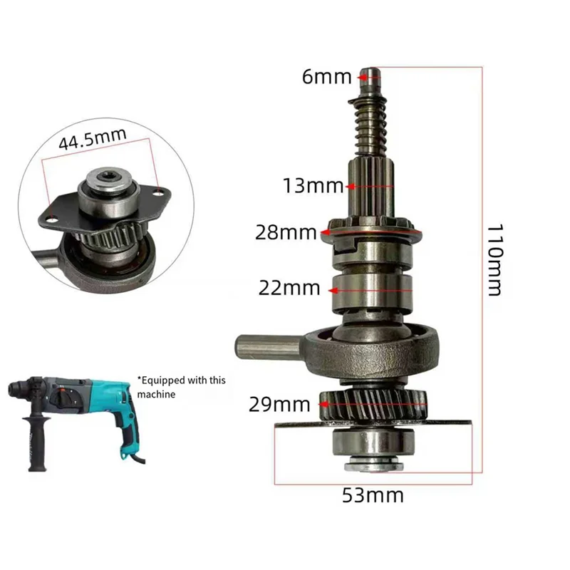 Łożyska zespołu sprzęgła ABFY do wiertarko-wkrętarki udarowej HR2470F, akcesoria, zestaw wahacza GBH General