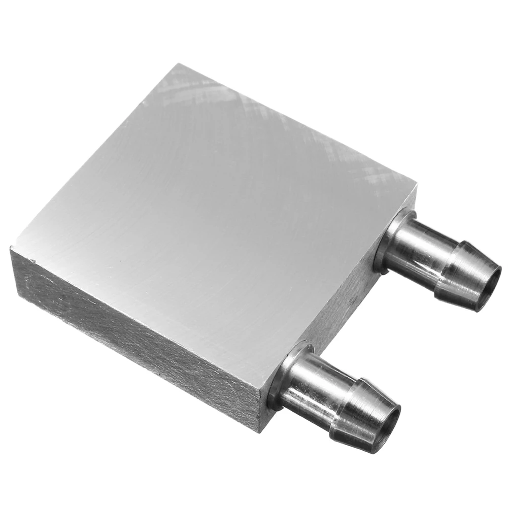 M51K-2X Aluminum Water Cooling Block 40X40x12mm Cooler For Computer CPU Radiator