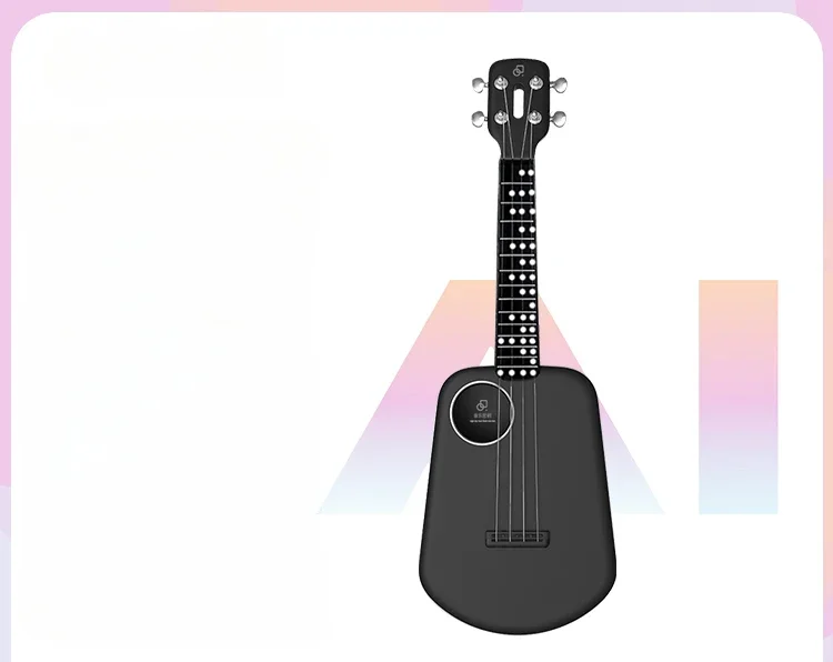 MUSIC PASSWORD Populele Xiaomi Smart Ukulele Girls Beginner Starter Children's Guitar Carbon Fiber