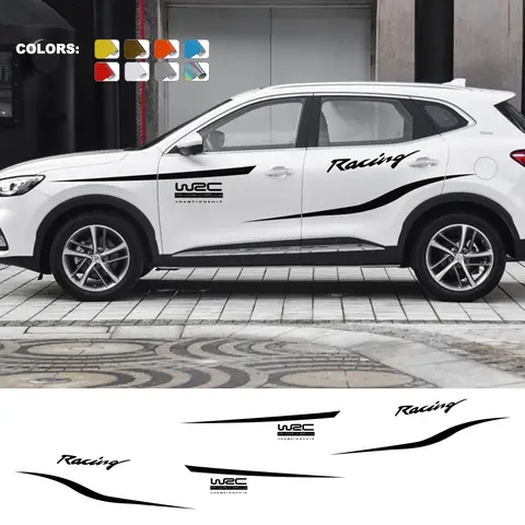 Car Side Stickers For Qashqai Prado Kia Land Rover Evoque Tucson BMW X5 Dacia Duster Honda HRV NISSAN X-TRAIL SUV Accessories