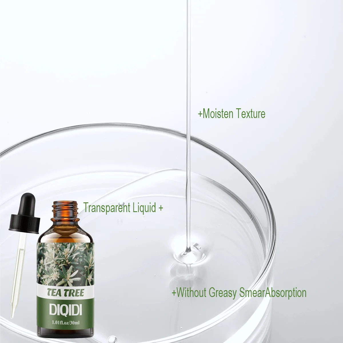 Huile essentielle d'arbre à thé, huile essentielle composée, huile essentielle d'aromathérapie domestique, élimine les odeurs, l'air clair, diffuseur, humidificateur.