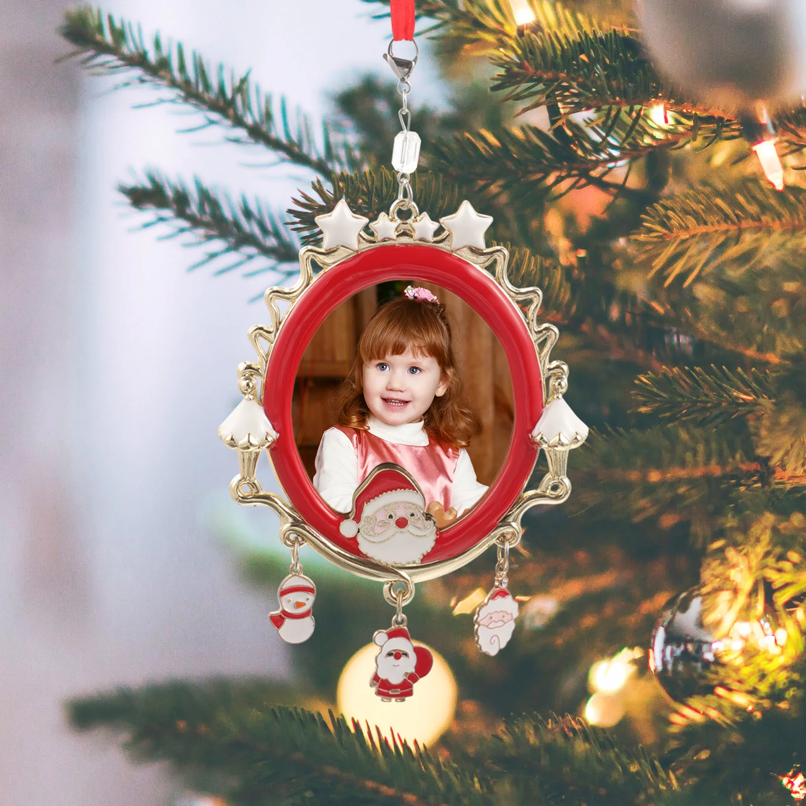 

Decorative Tree Metal Christmas Hanging Decoration Man Party Decorations Picture Ornaments