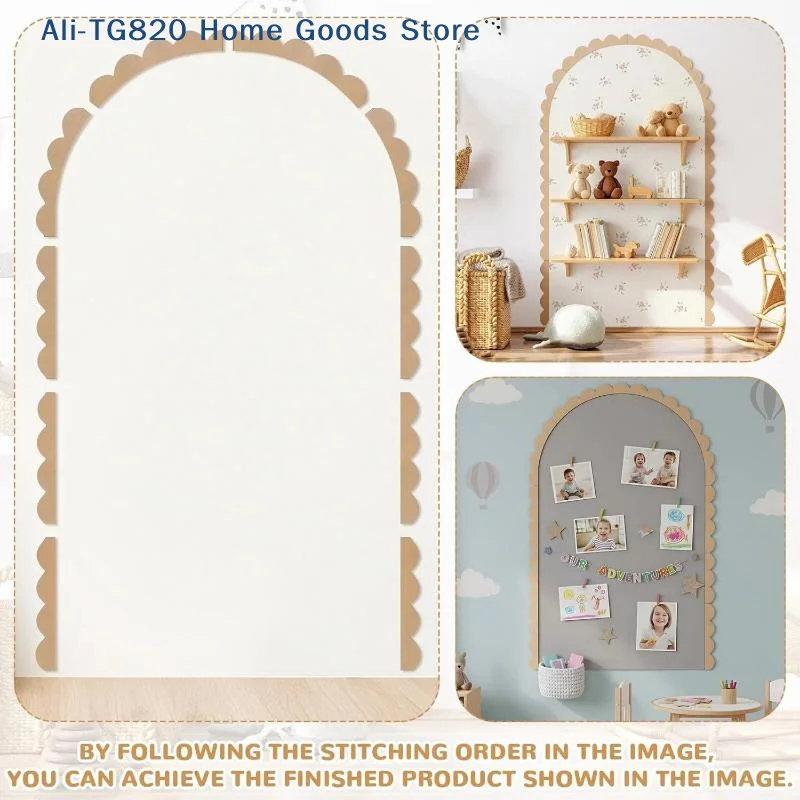 Wall Decal Nursery - [TG820] Decoración de arco de madera