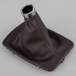 Gear Shifter Shift Knob Boot Dust Cover Gaiter fit for Mercedes Benz C Class W204 E Class W212 GLK X204 2009-2011 PU Leather