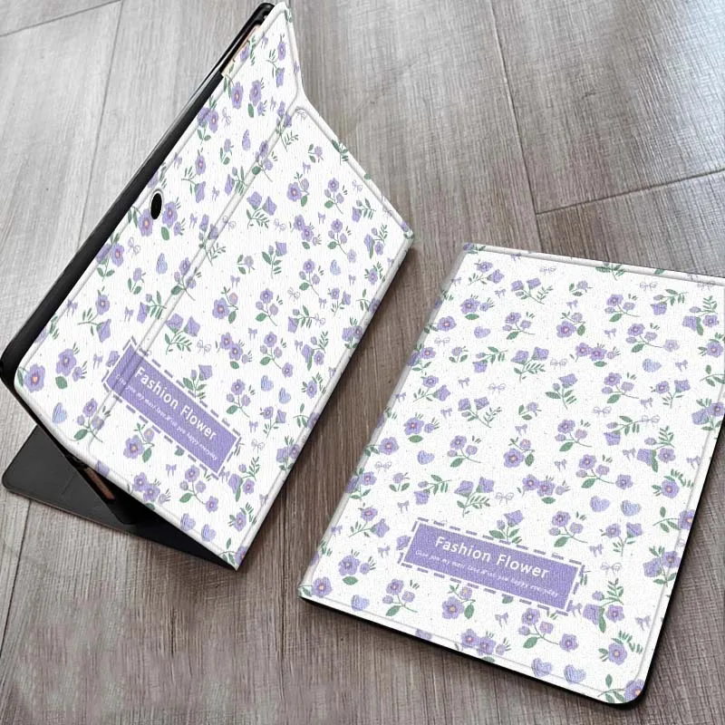 

Retro Flower Creative Pattern For OPPO Realme Pad 3 11 2 4 Pro Air Neo SE X 11 11.61 11.4 12.1 13.2 Inch Tablet Case