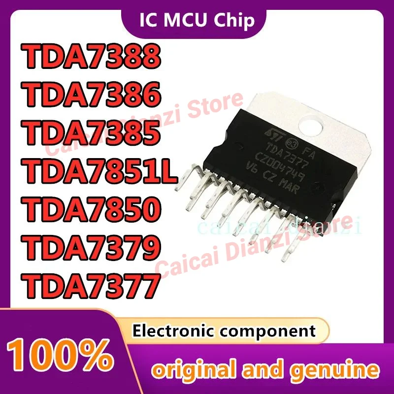 

10PCS TDA7388 TDA7386 TDA7385 TDA7851L TDA7850 TDA7379 TDA7377 100% Brand New Original IC ZIP-15