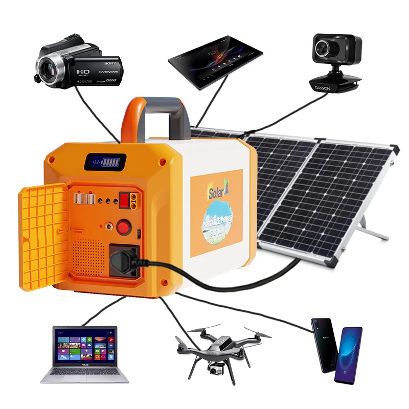 

Portable 1000W Power Station Large Capacity Fast Charging Solar Car Generator 100V 220V For Home Pure Sine Wave External Battery