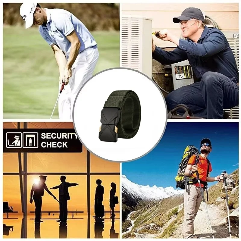 2 Stück neue, vielseitige taktische Gürtel für Herren – langlebiges, verstellbares Design – für Outdoor-Jagd- und Sportbegeisterte – Detail 6