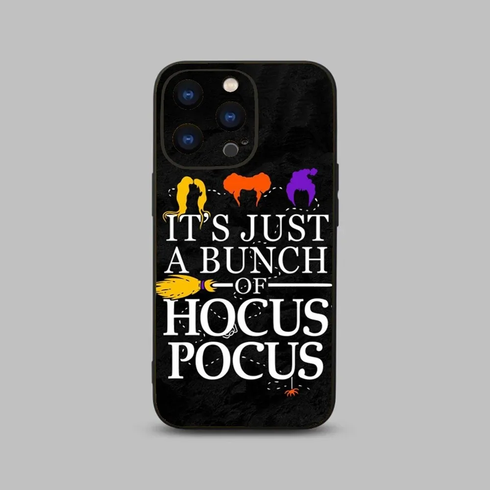 Hocus Pocus Phone Case For Iphone 15 11 13 14 Pro Max 7 8 Plus X Xr Xs Max Se2020 12mini Cover Case