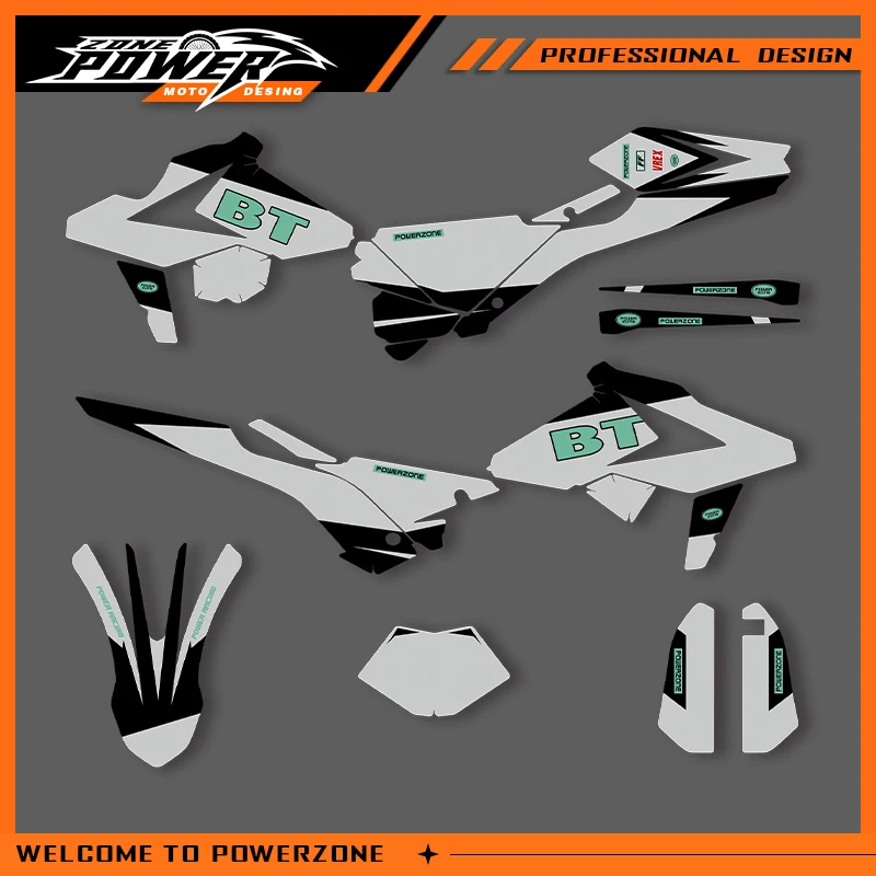 

Графика Powerzone для Beta RR 2018 RR 2019 RR rr 200 250 300 350 400 450CC, наклейки, наклейки для мотоцикла, фон на заказ 03