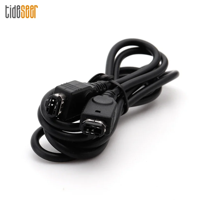 100pcs 1.2m Black 2 Player Game Link Connect Cable Cord For Gameboy Advance for GBA SP