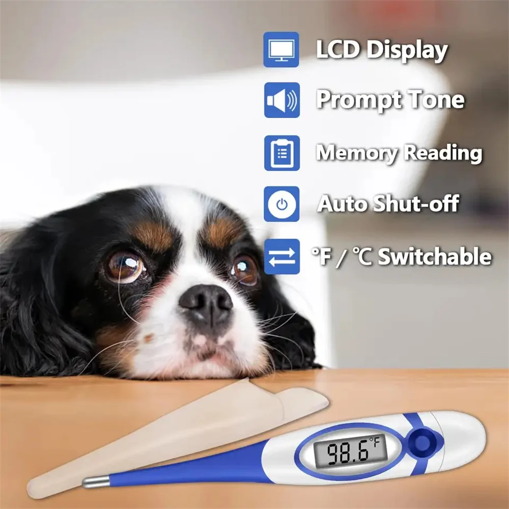 Rapid Accurate Cat Dog Horse Veterinarian Other Animal & Veterinary instrument Digital Animal Pet Vet Thermometer