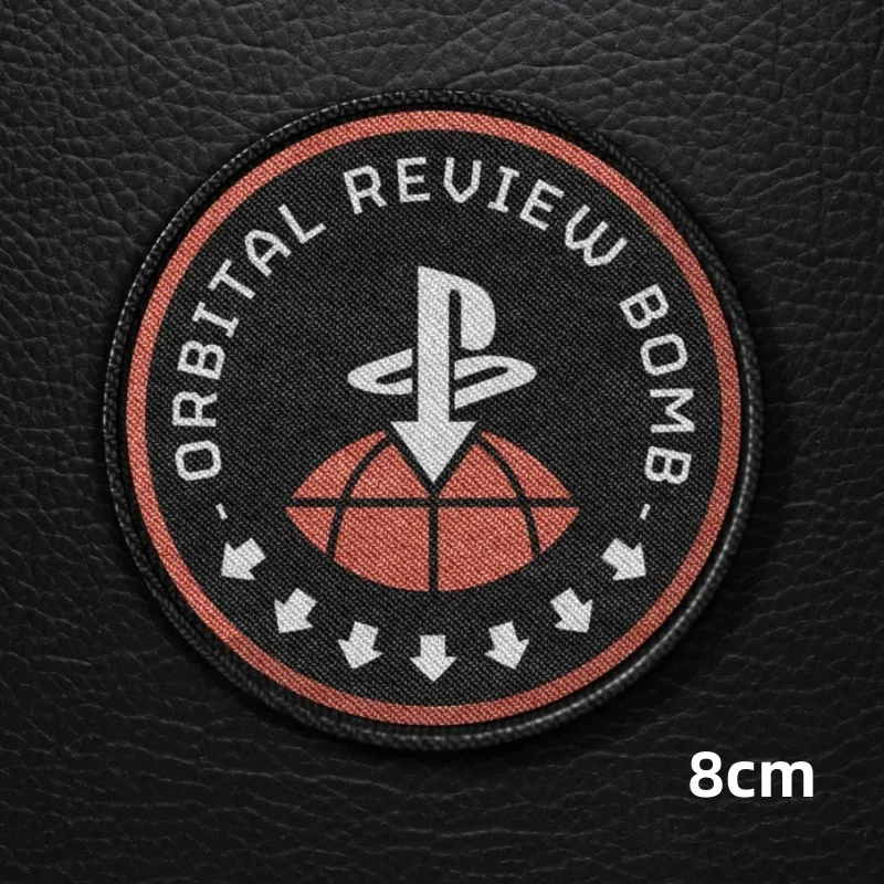 HellDiver Skull Morale Tactical Embroidery Patch Printed Hook&Loop HellDiver 2 Patch Military Orbital Review Bomb Badge Stickers