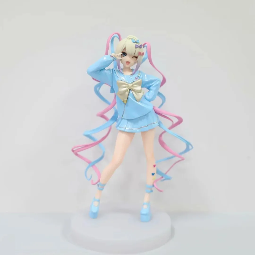 Nieuwe Behoeftige Meisje Overdosis Anime Figuur Pop Up Parade KAngel Actiefiguren Virtuele Uploader PVC Collectie Model Ornamenten Speelgoed