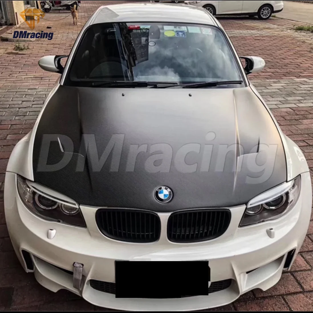 BMW 1 Series E82 E88 1M 2008-2012 DM-style Carbon Fiber Hood