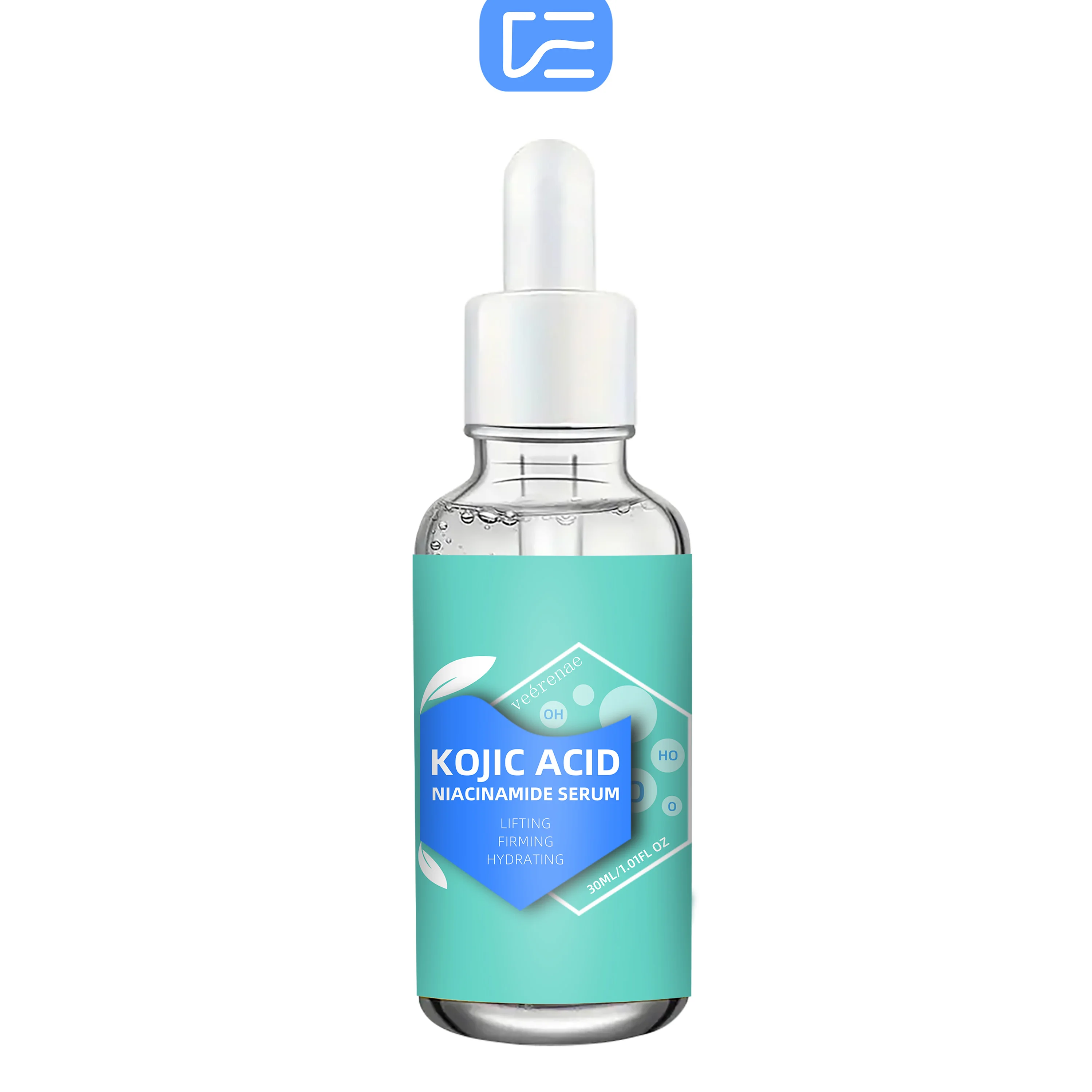 Suero de Ácido Kójico y Niacinamida veérenae - Reafirmante, Hidratante y Lifting - Tu Solución Ideal para una Piel Tersa y Firme