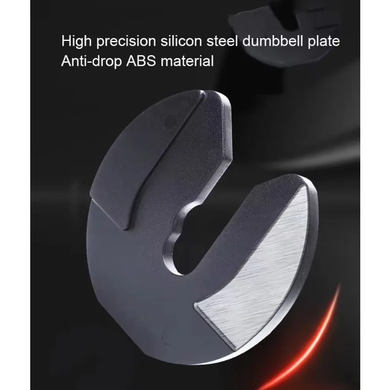 نسخة مخصصة من مجموعة الدمبل القابلة للتعديل - معدات تدريب القوة وكمال الأجسام الاحترافية، مثالية للتدريبات في صالة الألعاب الرياضية #6