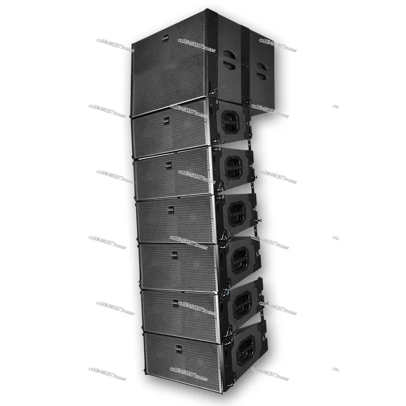 Double 6.5-inch Line Array Speakers, All Neodymium Magnetic Six-inch Hall Stage Performance Line Array Sound Combination