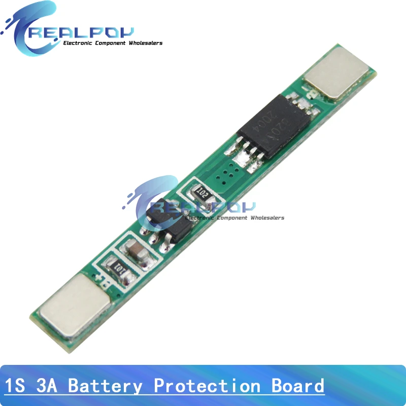1S 3.7V 3A li-ion BMS PCM tablica zabezpieczająca baterię pcm dla 18650 baterii litowo-jonowej